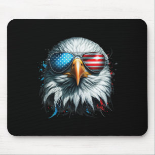 Cool Ld Eagle Amerikaanse Zonnebril Patriottische Muismat