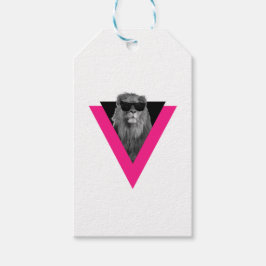 Cool Leeuw Cadeaubijsluiter Cadeaulabel