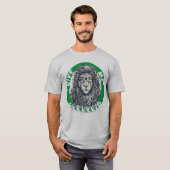 Cool Leeuw met Bril Grafisch T-shirt (Voorkant volledig)