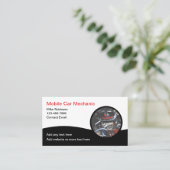 Cool Legacy Auto Mechanische Visitekaartjes (Staand voorkant)