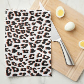 Cool Leopard Animal Print Patroon Theedoek (Quarter Fold)