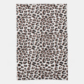 Cool Leopard Animal Print Patroon Theedoek (Verticaal)
