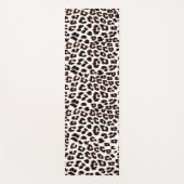 Cool Leopard Animal Print Patroon Yogamat (Voorkant)