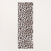 Cool Leopard Animal Print Patroon Yogamat (Achterkant)