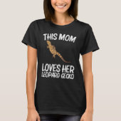 Cool Leopard Gecko voor mam mama Tiny Dinosaur Liz T-shirt (Voorkant)
