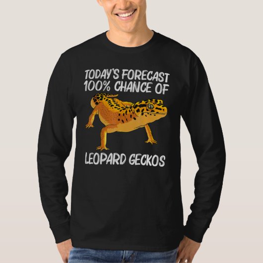 Cool Leopard Gecko voor mannen Panther Gecko 6 T-shirt (Voorkant)