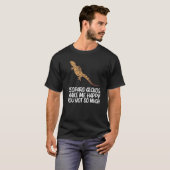 Cool Leopard Gecko voor mannen Vrouwen Tiny Dinosa T-shirt (Voorkant volledig)