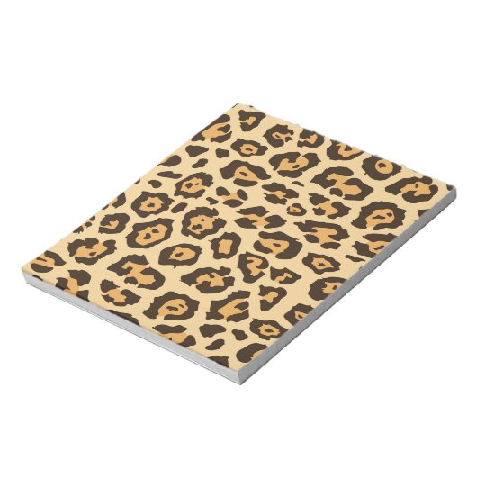 Cool Leopard Print Pattern-cadeautjes voor haar Notitieblok (Linkerzijde)