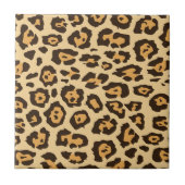 Cool Leopard Print Pattern-cadeautjes voor haar Tegeltje (Voorkant)