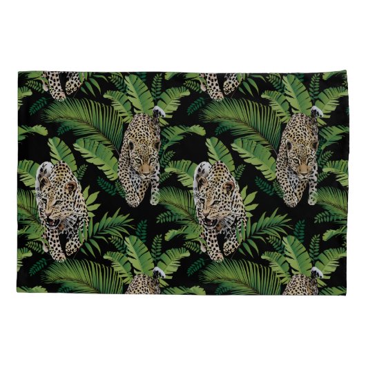 Cool Leopards Patroonbuizen Kussensloop (Achterkant)