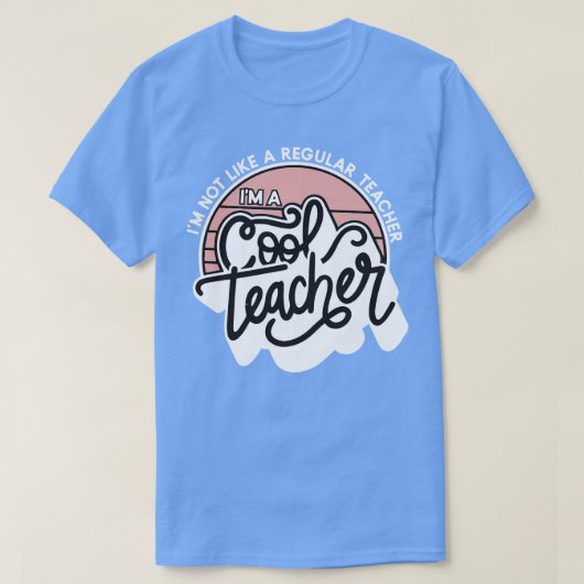 Cool leraar 1 t-shirt (Design voorkant)