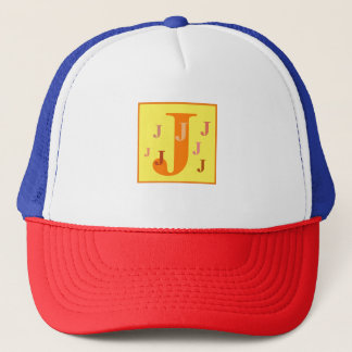 Cool Letter "J" (gepersonaliseerd)    Trucker Pet
