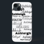 Cool Lettertypen Jouw naam op maat iPhone 13 Hoesje<br><div class="desc">coole doopvonten jouw naam gepersonaliseerd hoesje</div>