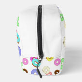 Cool leuk kleurrijk donuts patroon wit toilettasje (Rechts)