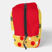 Cool leuk pizza pepperoni paddenstoel slinger tas (Rechts)