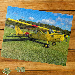 Cool leuk vliegtuig foto, piloot familie, luchtvaa legpuzzel