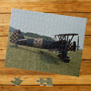 Cool leuk vliegtuig foto, piloot familie, luchtvaa legpuzzel