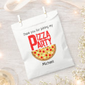 Cool leuke pizza party kinderen verjaardag bedankzakje (Geknipt)
