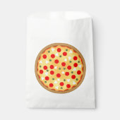 Cool leuke pizza party kinderen verjaardag bedankzakje (Voorkant)