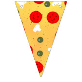 Cool leuke pizza party kinderen verjaardag vlaggetjes (Eerste vlag)