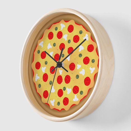 Cool leuke pizza pepperoni paddenstoel (Hoek)