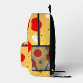 Cool leuke pizza pepperoni paddenstoel bedrukte rugzak (Rechts)