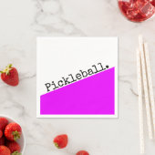 Cool Levendige roze diagonaal Afbeeldingsklaar Servet (Insitu)