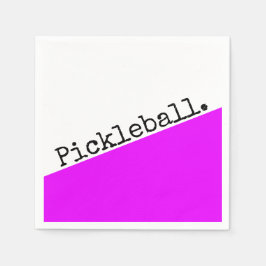 Cool Levendige roze diagonaal Afbeeldingsklaar Servet