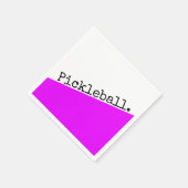 Cool Levendige roze diagonaal Afbeeldingsklaar Servet (Hoek)