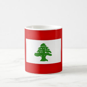Cool Libanese vlag Koffiemok