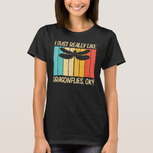 Cool Libel Voor Mannen Vrouwen Diertjes Insect Dra T-shirt