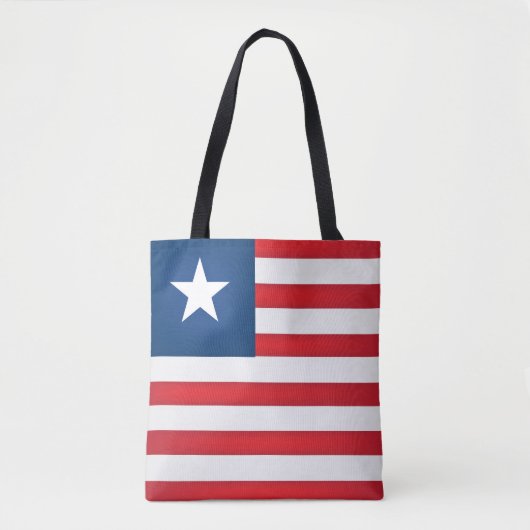 Cool Liberia-Mode Tote Bag (Voorkant)