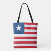 Cool Liberia-Mode Tote Bag (Achterkant)