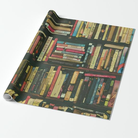 Cool Library lover-cadeau Cadeaupapier (Uitgerold)