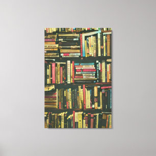 Cool Library lover-cadeau Canvas Afdruk