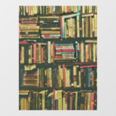 Cool Library lover-cadeau Raamsticker (Vel)