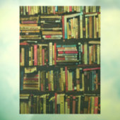 Cool Library lover-cadeau Raamsticker (Vel 3)