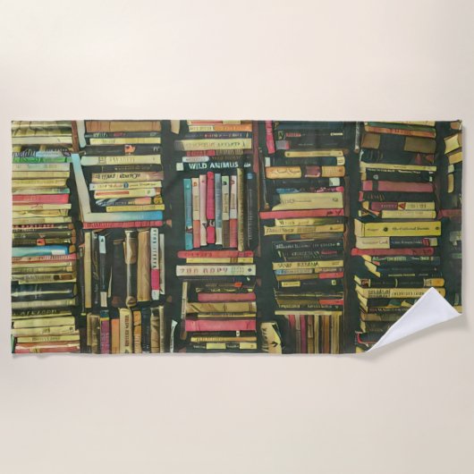 Cool Library lover-cadeau Strandlaken (Voorkant)