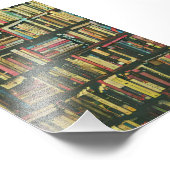 Cool library lover gift foto afdruk (Hoek)