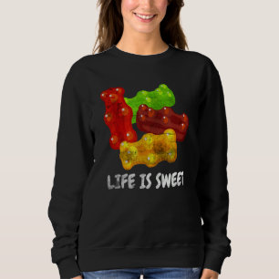 Cool Life Is Sweet Gummy Beer Fruitig Snoep Distre Trui