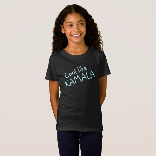 Cool like Kamala Girl's T-Shirt (Voorkant volledig)