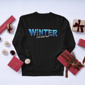 Cool like me Winterdesign für Snowboarder Trui