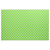 Cool Lime Green Moroccan Quatrefoil Pattern Stof (Yard (91,4 cm))