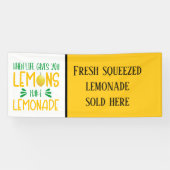 Cool limonade verkopers Word Art Spandoek (Horizontaal)