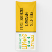 Cool limonade verkopers Word Art Spandoek (Verticaal)