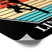 Cool Lineman  zonsondergang Poster (Hoek)