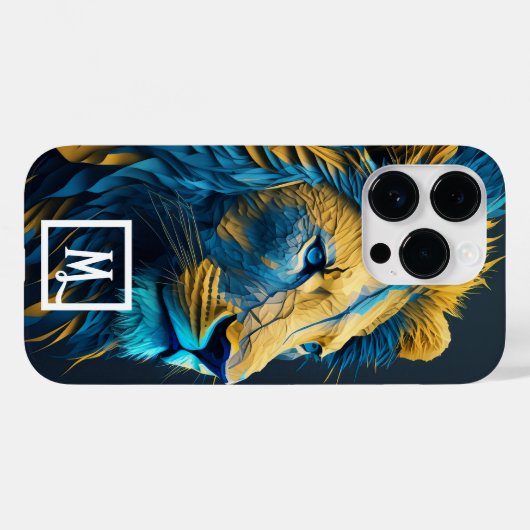 Cool Lion Case-Mate iPhone Case (Achterkant (horizontaal))