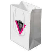 Cool Lion Gift Bag Medium Cadeauzakje (Achterkant Gekanteld)