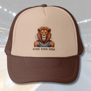 Cool Lion Gifts voor Basketbal Lovers Coach Fans Trucker Pet