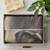 Cool Lion met hoofdtelefoon Roken decoupage / tiss Tissuepapier (Geschenk)